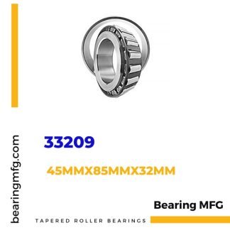33209 Tapered Roller Bearings 45mmx85mmx32mm