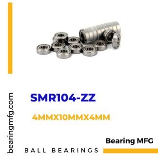 SMR104-ZZ Miniature Ball Bearings 4mmx10mmx4mm
